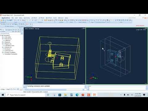 Casting Simulation in Procast - Visual Mesh