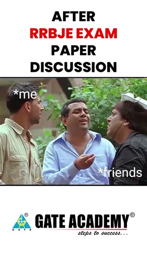 After RRB JE, Exam Discussions🤪