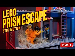 Lego prison escape (stop motion)