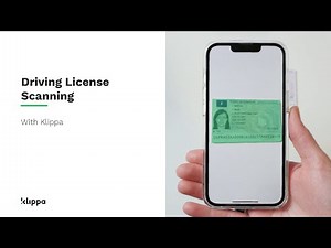 How does Driving License Scanning with Klippa Work?