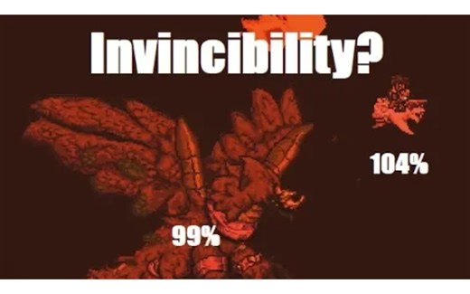 [Terraria 灾厄Mod] 无敌？ 104%的伤害减免!