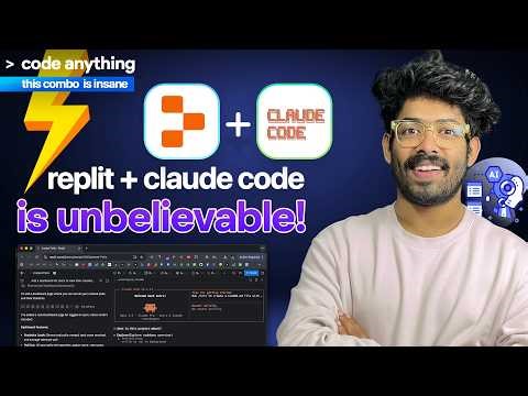 Replit + Claude Code Let's You Build Anything! INSANE COMBO