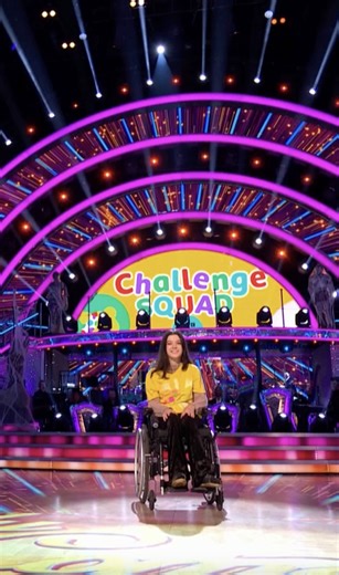 Everyone is behind you, Emily 💪 Cerebral palsy has a massive impact on Emily’s daily life but she’s determined to help others as part of this year’s BBC Children in Need Challenge Squad 💛 For her challenge, with support from presenter Nikki Fox, she’ll be walking further than she’s ever done before. A big BBC Strictly Come Dancing fan, we arranged for Emily to share her story in front of the studio audience in the #Strictly ballroom 🪩 To donate to #TheOneShow Challenge Squad in support of BBC