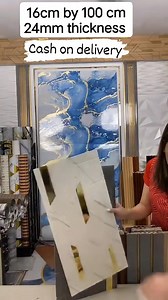 7.8K views · 109 reactions | pvc panel Part 9 | Wallpaper designs | Facebook