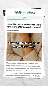 Naturally Ease Menopause Symptoms ! With the Kalm Bracelet, don’t let menopause symptoms control your life anymore. Embrace natural, effortless relief through the power of magnetotherapy. ✅ Relieves hot flashes and night sweats ✅ Regulates metabolism for better digestive comfort ✅ Reduces anxiety and mood swings ✅ 100% natural, no chemicals, no side effects Take control of your well-being. Order now and enjoy 45% off today! | Kalm