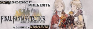Character Compositions - Final Fantasy Tactics - The Ivalice Chronicles Walkthrough