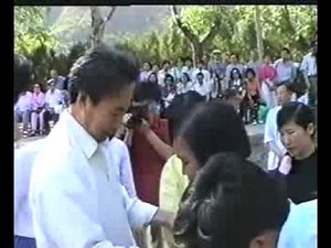 Zhineng Qigong Instant Healing by Dr Ming Pang 智能气功庞老师握手实录