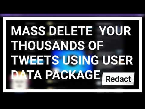 How to mass delete or clean Thousands of Tweets Tweets, Replies, Likes, Retweets, Quote Tweets 2026