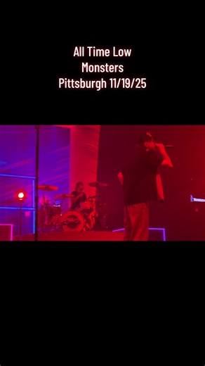 Monsters by All Time Low on 11/19/25 What an incredible night 🤘 @All Time Low #monsters #alltimelow #fyp #concerttok #2025recap