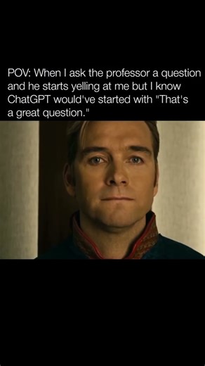 When ChaptGPT ends up being a better teacher than your actual teacher