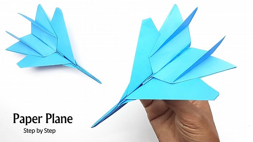 20K views · 663 reactions | How to Make Paper Airplane Step by Step. Paper Aeroplane Making For Kids. | Creative Art & Craft Ideas | Facebook
