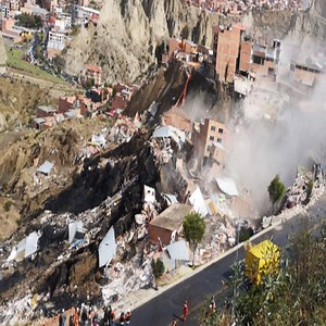 407K views · 3.7K reactions | Landslide sweeps away houses in Bolivia Cr: Big World | Big World | Facebook