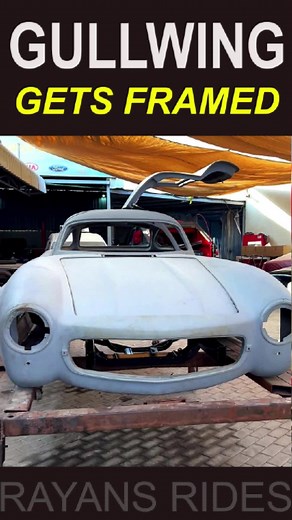 Gullwing Project Milestone: New Chassis for Classic Mercedes