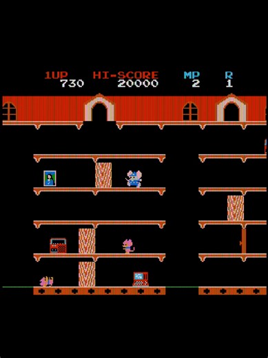 Mappy: Nostalgic NES Gameplay