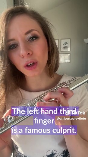 Do you have a FUZZY SOUND?🪈 This can be caused by a number of problems, but one EASY fix is to check that all of your holes are covered! Open holes flutes offer a bigger sound for sure, but without the finger holes covered all the way, it will emulate a “leak.” A “leak” is where the pads of the keys do not make full contact with the sounding hole, which can affect the ability to produce clear tone. This is very frustrating to flutists of all levels. Annual maintenance checks are important to av