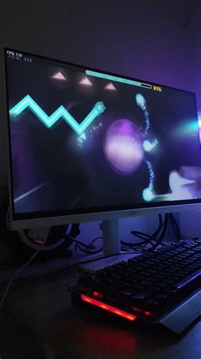 it's only a medium demon bro #geometrydash #gd #gameplay #games #funny #funy #memes #meme