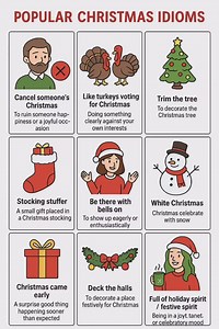 18K views · 119 reactions | Popular Christmas Idioms | English Classes | Facebook