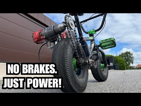 How to Make an Electric Bike Easy – DIY E-Bike with Milwaukee Drill