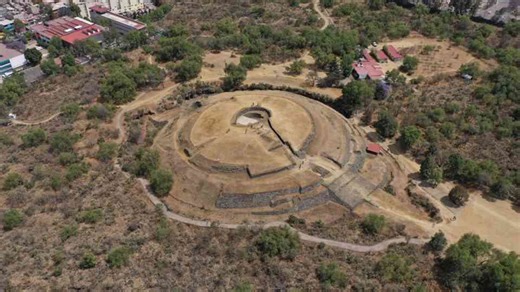 The lost city buried by lava: Cuicuilco’s circular pyramid