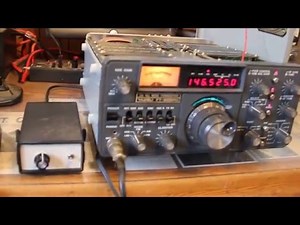 Testing a Yaesu FT-225RD multi-mode 2 meter transceiver