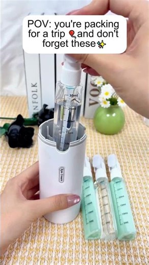 Worried about not being able to carry cleansing lotion when traveling?