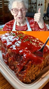 🍽️ Old-Fashioned Meatloaf Recipe 🧂 Ingredients: For the meatloaf: 1 ½ lbs ground beef (or mix of beef and turkey) 1 cup breadcrumbs 1 small onion, finely chopped 2 cloves garlic, minced 1 egg ½ cup milk 2 tbsp ketchup 1 tbsp Worcestershire sauce 1 tsp salt ½ tsp black pepper 1 tsp dried parsley (optional) For the glaze: ½ cup ketchup 2 tbsp brown sugar 1 tbsp mustard or apple cider vinegar (optional) 👨‍🍳 Instructions: Preheat oven to 350°F (175°C). Line a baking sheet with foil or lightly gr