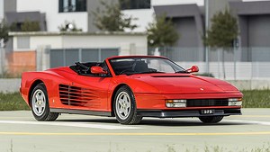 Ultra-Rare Pininfarina-Made Ferrari Testarossa Spider Looks To Outrun Wallets At Auction
