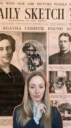 La misteriosa fuga di Agatha Christie
