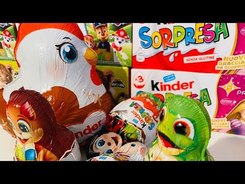Easter Compilation Kinder Surprise ASMR Unboxing