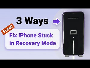 Top 3 Ways to Fix iPhone Stuck in Recovery Mode FREE (iOS 17 Supported)
