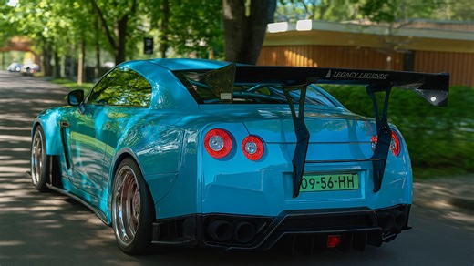 Widebody GTR with massive street presence