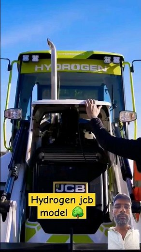 What does the JCB hydrogen backhoe loader sound like? #shorts