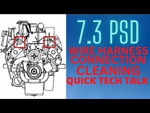 🛻📽️7.3 PSD QUICK TECH TALK CONNECTION CLEANING ....🟢🟡🔴🟢