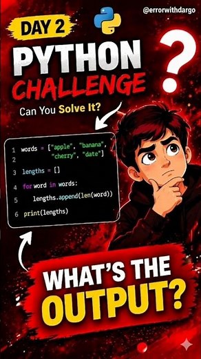 🚀 Python Challenge || Welcome to Day 2 of 100 Days of Python #coding #programming