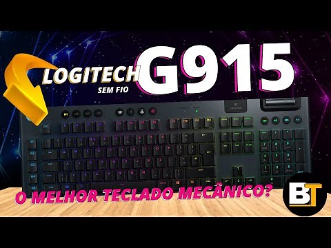 Review Completo do Logitech G915: O Teclado Mecânico Sem Fios de Perfil Baixo e Premium!