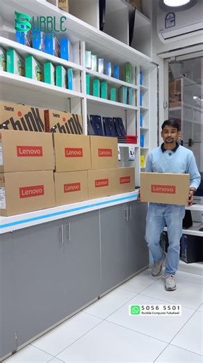 Bubble Computers | Brand new Lenovo Laptop Intel core i3 - 13th Generation 8 Gb Ram - 256 Gb SSD Price only 109 KD 🔥 - 1 Year warranty - Free accessories -... | Instagram