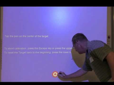 Workspace Calibration of the Dualboard for Windows