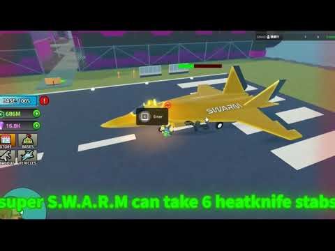 Reviewing the new super Swarm in roblox military tycoon #roblox #militarytycoonroblox 