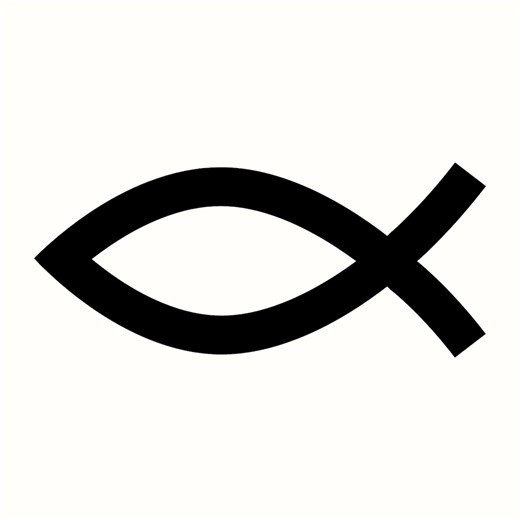 Jesus Fish SVG and PNG: Christian Symbol Silhouette for Cricut Crafts, Ichthys Vector Art, Religious Decor, Faith Clipart - Etsy