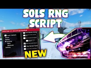 *NEW* Sol's RNG Script (PASTEBIN 2026) (AUTO CRAFT, COLLECT POTIONS, AUTO ROLL, FAST FARM )
