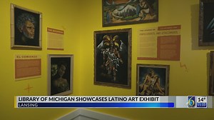 Black velvet art highlights Latino history in Michigan
