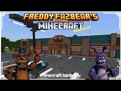 [FNAF 1] Freddy Fazbear's Pizza's Minecraft Bedrock map