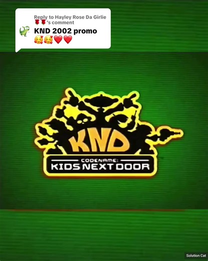 Replying to @Hayley Rose Da Girlie🌹🌹 Cartoon Network Codename kids next door promo 2002 #oldtvshows #promos #nostalgia #fypシ