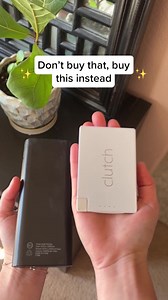 189K views | Clutch portable chargers are ESSENTIAL for travel...