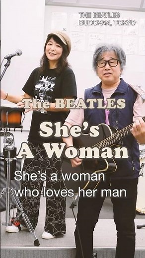 [67] She's A Woman - The BEATLES Acoustic Cover #paulmccartney ビートルズ アコギカバー