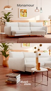 Entdecken Sie das #Sofa Monamour, ein Meisterwerk des modernen Designs und der Nachhaltigkeit. Mit einem jugendlichen und dynamischen Stil empfängt Sie Monamour mit Leichtigkeit, dank seiner kühnen Nähte, die ihm Charakter verleihen und es zu einem äußerst modernen Möbelstück machen, das mit einer sehr tiefen, offenen Halbinsel mit einzigartigem Design kombiniert wird. Bis zum 5. Mai | #DesignSelection: 10% Extra-Rabatt auf ausgewählte Artikel... und KOSTENLOSER Standardversand auf alle Bestellu