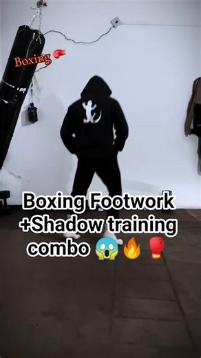 Boxing Footwork +Shadow training combo 😱💯🥊#foryoupage❤️❤️ #foryоu #boxingtraining #boxingtechnique