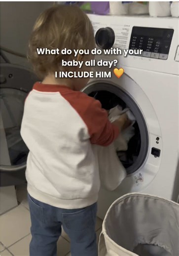 What do you do with your baby all day? I include him. 💛 From unloading groceries to helping around the house, he’s part of EVERYTHING. Babies can do more than you think—watch and get inspired! 👶✨ How do YOU include your little one? Tell me below! #ParentingHacks #BabyActivities #fyp #toddlersathome #MomLife #ParentingTips #LittleHelpers #BabyDevelopment #FamilyTime #babylife