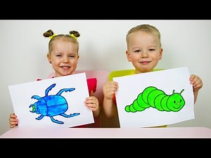 Educational Videos for Toddlers! Gaby and Alex Collection