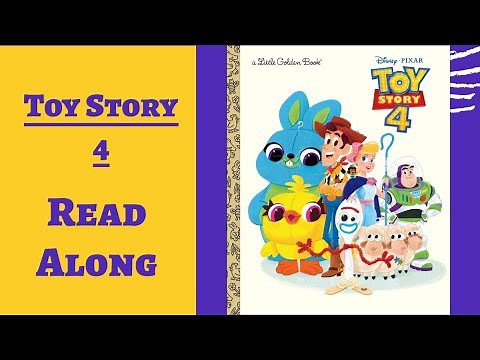 Disney Pixar's Toy Story 4 - Read Along Books for Children